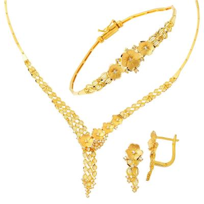 Nilüfer 22 Ayar Altın Takı Seti
